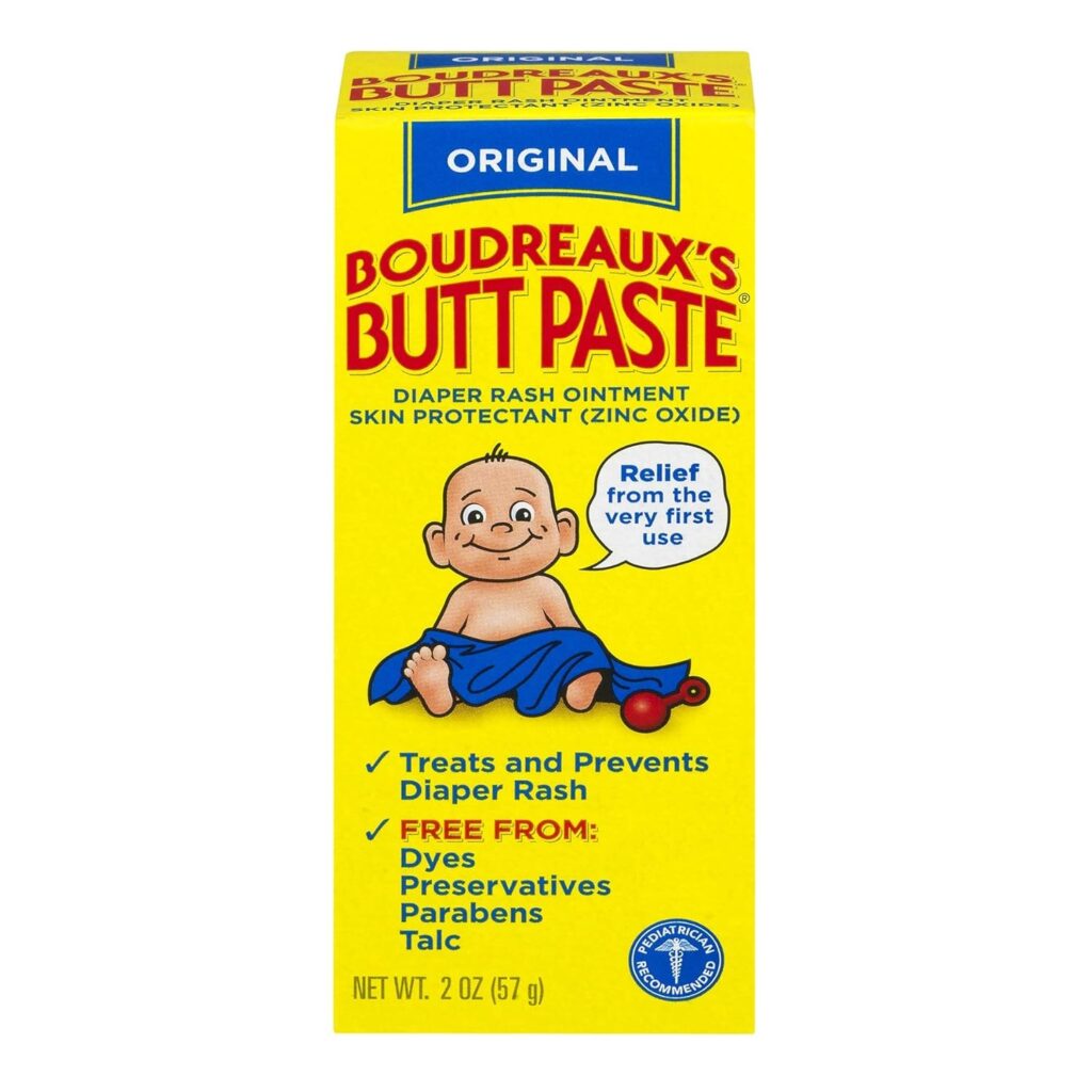 Boudreaux's Butt Paste Original Diaper Rash Ointment